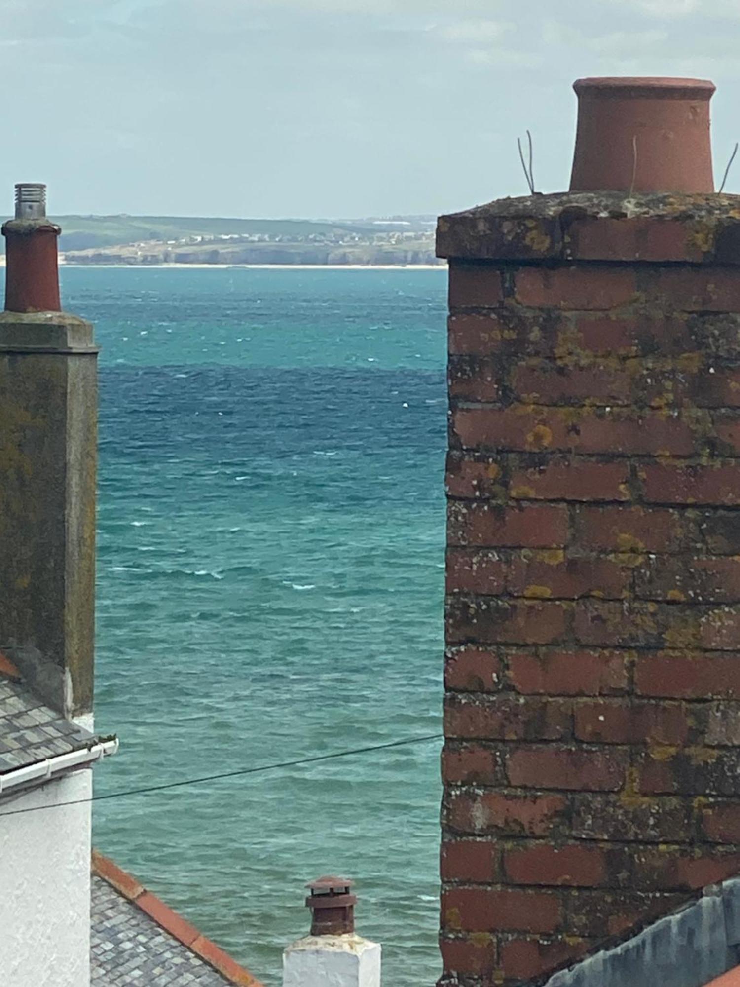 Little Dolly Sea View 2 Bedroom Apartment, St Ives Town, Dog Friendly Dış mekan fotoğraf