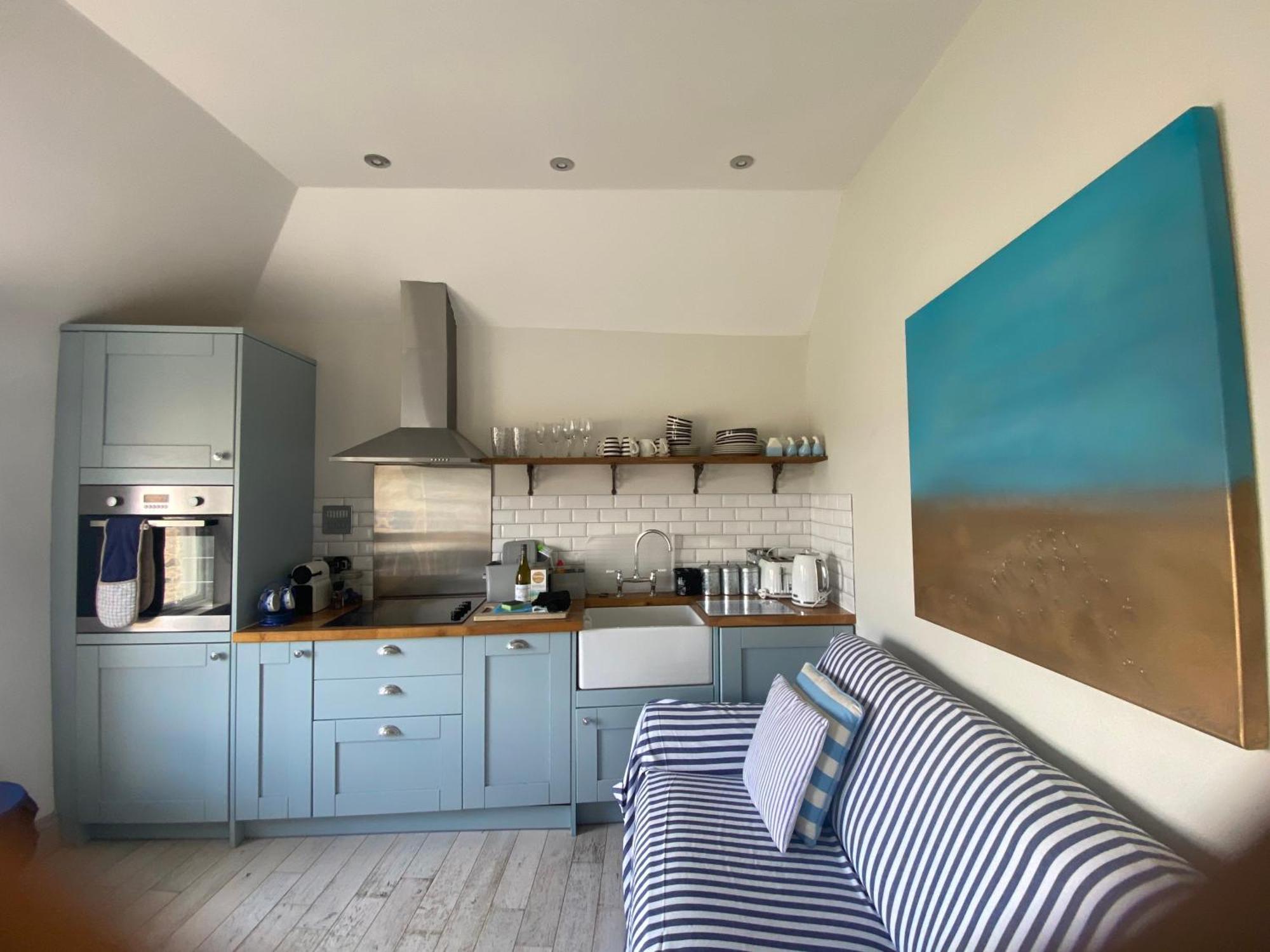 Little Dolly Sea View 2 Bedroom Apartment, St Ives Town, Dog Friendly Dış mekan fotoğraf