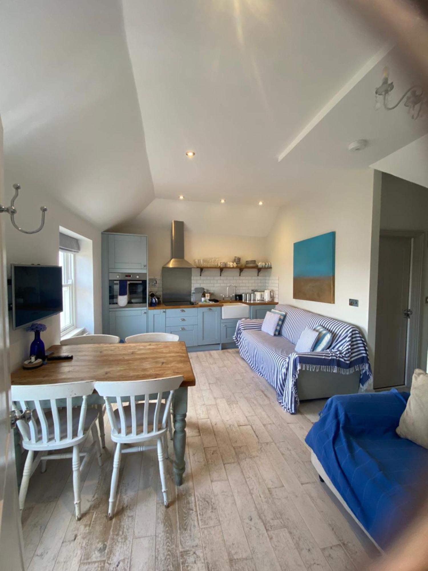 Little Dolly Sea View 2 Bedroom Apartment, St Ives Town, Dog Friendly Dış mekan fotoğraf